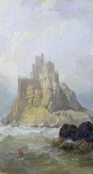 Clarkson Frederick Stanfield St. Michael's Mount, Cornwall Sweden oil painting art
